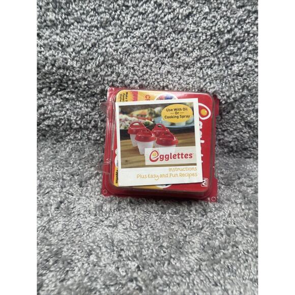 Egglettes Egg Cooker Hard Boiled Eggs without the Shell 4 Egg Cups As Seen On Tv - Picture 8 of 9